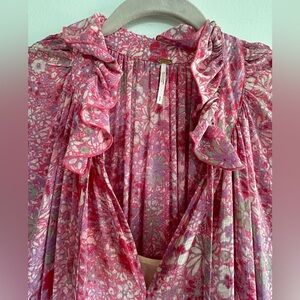 Free People feeling groovy maxi dress S